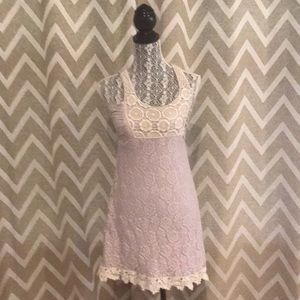 Lavender Lace Dress
